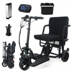 WEYRAL C36VT Turvaline Elektriline S&otilde;iduk&auml;ru 300W Mootor 8AH Aku 15KM/H Maksimaalne Kiirus Mugav Kokkupandav Elektriline K&auml;ru