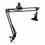 Reguleeritav tikandiraami hoidik n&auml;put&ouml;&ouml; jaoks, kokkupandav p&ouml;&ouml;rlev metallist tikandiraami alus koos juhiste klambriga