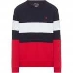 Polo Ralph Lauren V&auml;ike Hobuse Logo Tikitud &Uuml;mmarguse Kaelusega Pikkade Varrukatega Huppar Meeste huppar 710792891-001 S