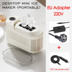 220V 110V Kaasaskantav Mini J&auml;&auml;masin Mini Kodu &Uuml;hiselamu Kontor Telkimine Lauaarvuti Automaatne J&auml;&auml;valmistuskast 12V Auto J&auml;&auml;masin