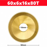 1tk V&otilde;tme kettsaageter 60/70mm 60/80/100T kahepoolne HSS v&otilde;tme freesl&otilde;ikur multifunktsionaalne v&otilde;tmete kopeerimismasina l&otilde;ikur