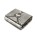 EVERSOUL Kompaktne rahakott, kolmekordne nahast, p&uuml;&uuml;toninahast, ehtsast maonahast, minimalistlik rahakott m&uuml;nditaskuga, unisex gray