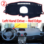 Auto armatuurlaud Kate V&auml;ltige Valgustusmatt Instrumentide platvormi Kate Matt Vaip Renault Koleos 1 HY 2008 2009 2010-2016 Samsung QM5 jaoks