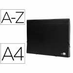 Trieur - Liderpapel - A4 - 13 Compartiments - 700 Microns - Noir Opaque must