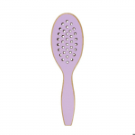 Brosse &agrave; cheveux - Ilū - Bamboom Oval Medium - D&eacute;m&ecirc;lante - Ergonomique - Antistatique roheline