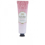 GOMMAGE VISAGE 2 en 1 rose r&eacute;confortante 60 ml