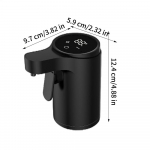 Elektriline veini dekanteerija Veini aerator Valamisotsik Mini automaatne veini dekanteerija Viski veejaotur Veinijaotur Veini tarvikud must