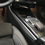 Mercedes Benz A CLA Klass W177 C118 A180 A200 A220 Konsoolipaneeli K&uuml;ljepaneeli Dekoratiivsed Kattekleebised Tarvikud Auto Matt silver