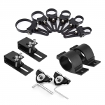 1 paar autode LED-valgusti kinnitus s&otilde;idutulede hoidik universaalne kaitseraua toruvarras mootorikatte katuseraam pagasiruumiriba tuleklamber engine hood brackets