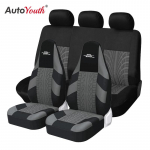 High Bucket autoistme katted Universal Fit t&auml;iskomplekt rehvij&auml;ljed, tr&uuml;kitud autoistme kaitsed Lvisa 2000 jaoks Kia Rio jaoks single red