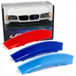 ///M-Colored Grille ert Trims For 2003-06 BMW Pre-LCI X3 7-Beam Kidney Grills