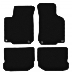 Dywaniki welurowe BASIC czarne do: VW Jetta IV sedan, kombi (1998-2005)