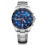 Victorinox H&otilde;bedane Roostevabast Terasest Kell Tak&uuml;meetri ja &Scaron;veitsi FIELDFORCE CLASSICiga Kingitus 241901 Meeste Kronograaf, Valmistatud, CHRONO, Nr.