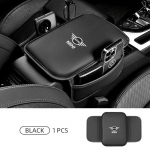 Auto k&auml;etoe kasti kate hoiukott k&uuml;&uuml;nartoetuse matt nahast MINI Cooper JCW Countryman Clubman Cabrio Paceman Coupe Roadsterile must