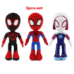 27-30CM Anime Avengers Spiderman Palusm&auml;nguasjad Spider-Verse Gwen Peter Nukk Pehme T&auml;idisega M&auml;nguasi Lastele Kingitus J&otilde;ulud -Halloween 27-30CM
