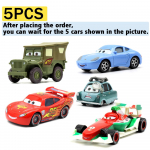 Autod Pixar Autod Blits McQueen K&auml;rss Jackson Storm Kuningas K&auml;rss 1:55 metallisulamist auto m&auml;ngumudel M&auml;nguasjad Laste kingitused