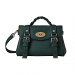 Mulberry Moekas Vabaaja Nahast T&ouml;&ouml;kotta Kott Mini Naiste K&auml;ekotid Roheline RL6595-736Q633 Basic Set (Bag+Dust Bag)