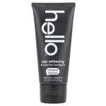 Tere, Epic Whitening, fluoriidivaba hambapasta, aktiveeritud s&uuml;si, v&auml;rske piparm&uuml;nt + kookos&otilde;li, 113g (4 untsi) black
