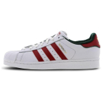 Adidas Originals Superstar kingad 'Valge &Uuml;likoolipunane Roheline' D96974 43⅓