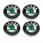 2025 Uus 4 tk 55/65mm Auto Embleem Ratta Keskava Katted Skoda Octavia Kodiaq Enyaq iV Kamiq Scala Superb Fabia Yeti Vi jaoks