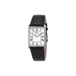 SEIKO Kvartsmehhanismiga Nahkrihmaga K&auml;ekell Unisex Valge sihverplaat SWR049 White Dial