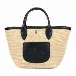 Longchamp Le Pliage Kollektsioon Logoga L&otilde;uendist T&otilde;mblukuga Kotikott Naistele T&otilde;mblukuga Must 10307HGK001 Basic Set (Bag)