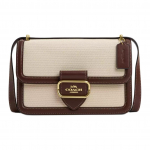 Coach Morgan 24 Reguleeritava &otilde;larihmaga L&otilde;uendi ja Vasikanaha Keskmine Crossbody Kott Naiste crossbody kott Kuldne Mitmev&auml;rviline CR330-IMNAM Basic Set (Bag+Dust Bag)