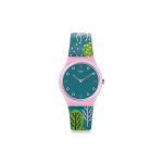 SWATCH Unisex 34mm Sinine Kell GP152 GP152 Blue Pink