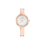 Swarovski Classic Swan K&auml;ekell Kvartsmehhanism Roostevabast terasest rihm Valge sihverplaat Naiste k&auml;ekellad H&otilde;bedane 5642221 Pink Strap
