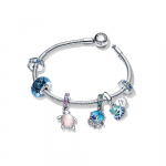 Pandora Ocean Collection Ocean Celebration 925 H&otilde;bedast K&auml;ev&otilde;ru Naiste k&auml;ev&otilde;ru ZT2380-1 Box,18