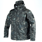 Uus ja v&auml;ljaanne Shark Skin Charge Coat veekindel tuulejakk meeste taktikaline mantel m&auml;gironimis&uuml;likond Treening&uuml;likond Forces M black