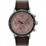 TIMEX Waterbury Quartz 10 ATM Veekindel Mineraalklaas Roosa Kuld TW2W47300 Meeste K&auml;ekell, Mehhanism, Veekindlus, Klaas, Tihvild, [Ehtne]
