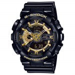 Casio meeste vaik 200M veekindel digitaalne l&ouml;&ouml;gikindel kvartsikell GA-110GBX-1A must