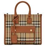 Burberry Freya T&auml;htedega Reljeefne Logo Ostukott Naiste Ostukotid Pruun 81097931 Basic Set (Bag+Dust Bag)