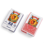 QAIPES Hispaania PVC Premium Plastikust M&auml;ngukaardid: 32 pakki, iga&uuml;ks 50 kaardiga, t&auml;iskasvanute pokeri jaoks 144 decks (12-pack display box)