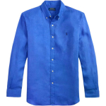 Polo Ralph Lauren S&uuml;gis/Talv 25 Pikkade varrukatega Klassikaline Lihtne &Uuml;hev&auml;rviline Tavaline L&otilde;ikega Polo S&auml;rk Meeste s&auml;rgid 710966294-502 L blue