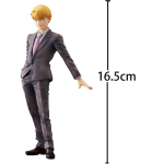 Anime Kageyama Shigeo Kuju Reigen Arataka Tegevuskujud PVC Mudel Lauakaunistused Reigen Arataka Kuju Laste M&auml;nguasjad Kingitused 16-16.5cm