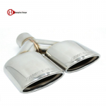 Sobib Mercedes-Benz C-klass W204/W212 E63/C63 AMG Titaanmust Neljakordse Summutiotsaga