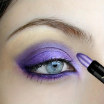 Mitmev&auml;rviline glitteriga lauv&auml;rvipulk Pearl Highlighter matt veekindel Glitter Stick lauv&auml;rvipliiats 08