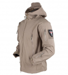 Outdoor Shark Skin Soft Shell Warm Grasp Pullover Veekindel tuulekindel k&uuml;lmakindel matkaarmee matkajakk(Ilma k&auml;epaelata) M