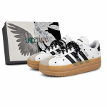 Adidas VL Court Bold T&auml;hekesega T&auml;piline Madal Ketsid Rula Kingad Naiste Must Valge IH3083(Team2460-) 36⅔