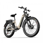Shengmilo S700 T&auml;iskasvanute 2000W Elektrijalgratas Kahe Mootoriga, 48V17.5AH840WH Aku Linnas E-jalgratas, 26 Tolli Paksude Rehvidega E-maastikuratas Shengmilo S700