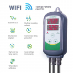 INKBIRD ITC-308-Wifi temperatuuriregulaator, kahe releev&auml;ljundiga, juhtmevaba nutikas digitaalne termostaat kodupruulimiseks, seemnete k&uuml;lvamiseks AU Plug