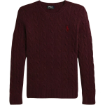 Polo Ralph Lauren Kaablikootud &Uuml;mmarguse Kaelusega &Uuml;hev&auml;rviline Villane Kampsun Naiste Kampsun 211581065-023 S black