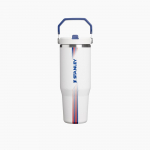 Stanley 1913 Country Collection IceFlow Flip Straw 2.0 termostass 887ml Team White Dark Blue Isoleeritud tass 887ml