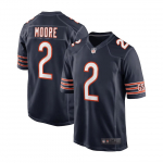 T-s&auml;rk Chicago Bears D.J. Moore'i s&auml;rk - Meeste/Naiste/Noorte S tumesinine