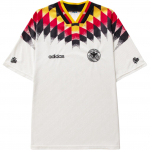 Adidas Saksamaa kodus&auml;rgi mugav retro-vabaaja l&uuml;hikeste varrukatega jalgpallis&auml;rk unisex toppi valge JN3705 L