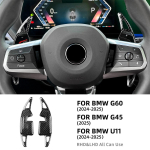 ABS-roolivahetuslabad BMW 1. seeriale F70 2024-2026, 5. seeriale G60 2024-2026, X1 U11 2023-2026, X3 G45 2025-2026 black carbon texture / for G45