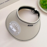 Hingav Jahutav Ventilaatoriga M&uuml;ts P&auml;ikesekaitse Ventilaator P&auml;ikesesirm M&uuml;ts Kalastusm&uuml;ts Jahutav Nokkm&uuml;ts M&uuml;ts USB Laadimisega M&uuml;ts Ventilaator Spordi jaoks P&auml;ikesekaitsem&uuml;ts one size