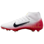 Nike Mercurial Superfly 10 FG Kummist Pikad Naastud MG Kummist L&uuml;hikesed Naastud Kulumiskindlad Jalgpallisaapad Unisex Valge Punane HJ7311-600 47.5 punane